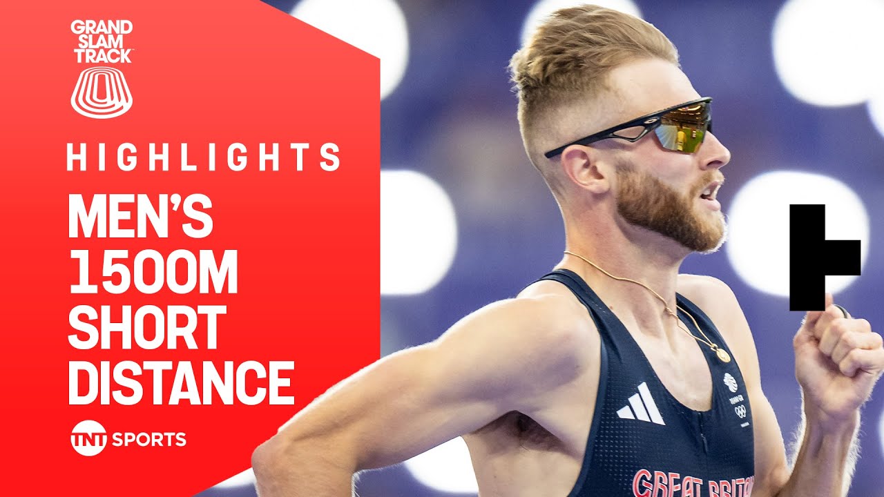 Josh Kerr involved in THRILLER! 💨 | Men's 1500m Short Distance Race 1 | Grand Slam Track Highlights