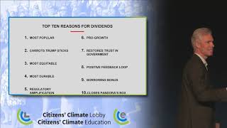 #CCL2018: Ted Halstead & Carbon Dividends