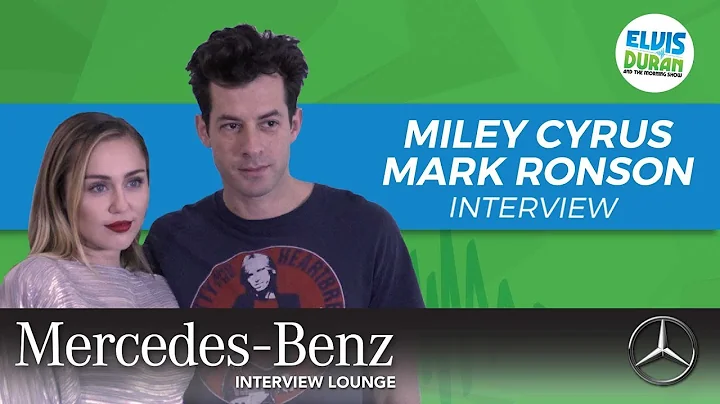 Miley Cyrus et Mark Ronson: la collaboration musicale la plus inattendue