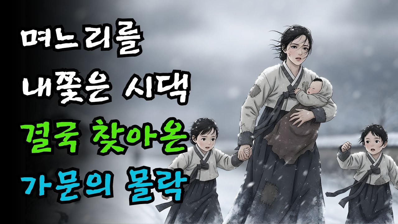 며느리를 내쫓은 시댁, 결국 찾아온 가문의 몰락야담·민담·전설·설화·옛날이야기·오디오북