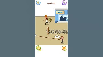 Troll Robber Level 144 WalkThrough Solution Gameplay || Ajie Gaming