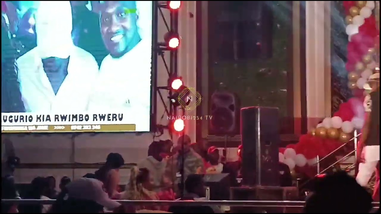 WAITHAKA WA JANE RECEIVED LIKE A KING AT THE EMBASSY BISTRO ROSY