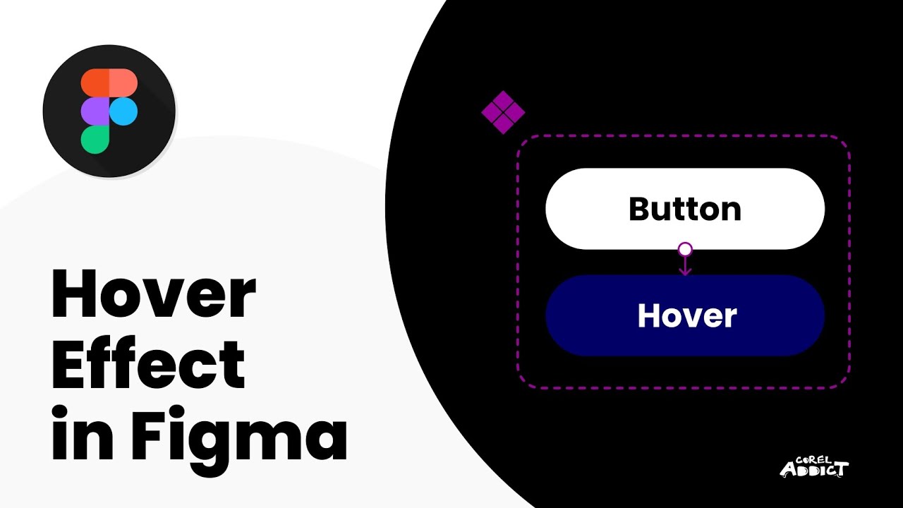 Using PROTOTYPE to create HOVER EFFECT on FIGMA (Easy Tutorial) - YouTube