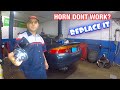 Horn dont work, how to fix it and change $40 horn