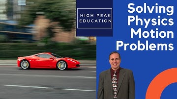 Solve 1D Motion Problems with Constant Acceleration | Kinematics One-Dimensional Motion