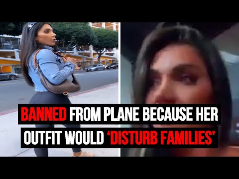 Video Influencer Claims She Was Banned From Plane Because... - youtube