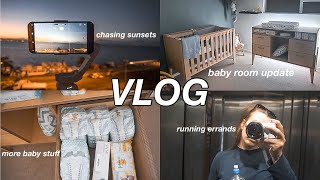 VLOG | baby room update, watching the sunset \& mom visiting | South African Youtuber