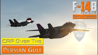 DCS World - F-14 Tomcat by Heatblur Simulations - CAP Mission with ralfidude over Persian Gulf