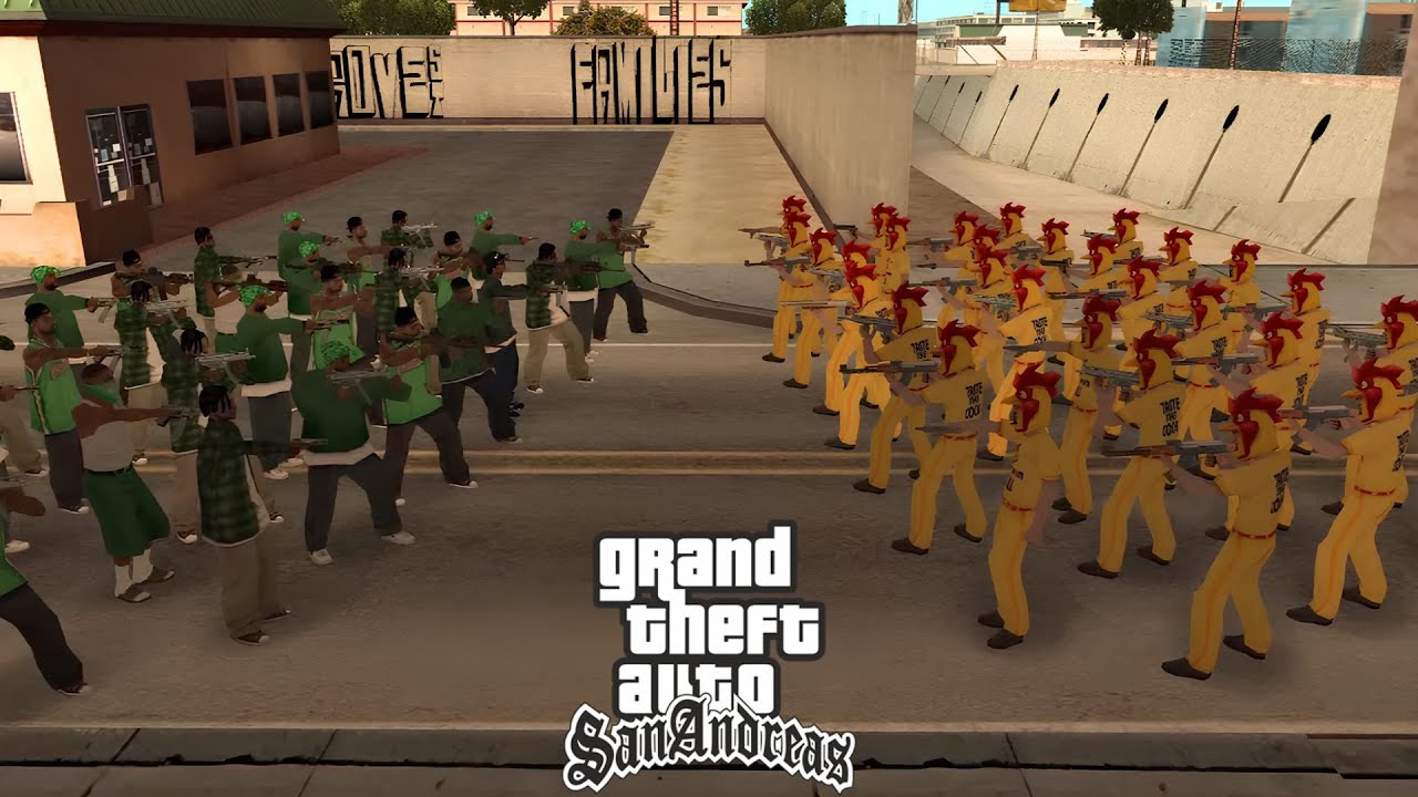 GROVE STREET VS CLUCKIN' BELL