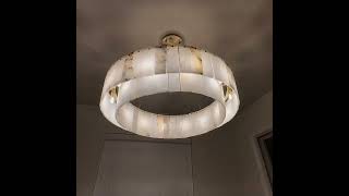 Sawyer Alabaster Chandelier
