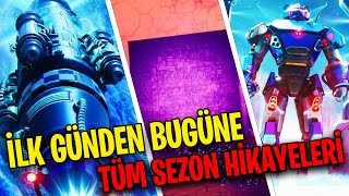 EVENT ÖNCESİ TÜM SEZON HİKAYELERİ (Fortnite Teori Türkçe)