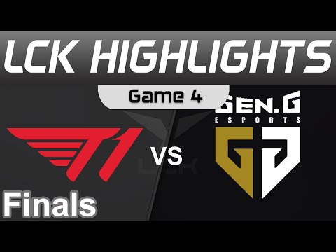 T1 vs GEN Highlights Game 4 Finals LCK Spring Playoffs 2022 T1 vs Gen G by Onivia