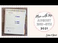 Powers Out | Plan with Me | August 2nd - 8th 2021 | Sara Marie Stickers | EC Daily Duo |