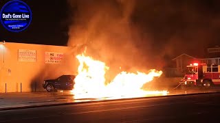 LIVE NOW: SUV Wrecks into Gas Station and Burst into Flames! 3 hr 28 mins in live stream