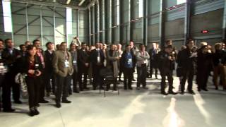 ITER Cryostat Inauguration