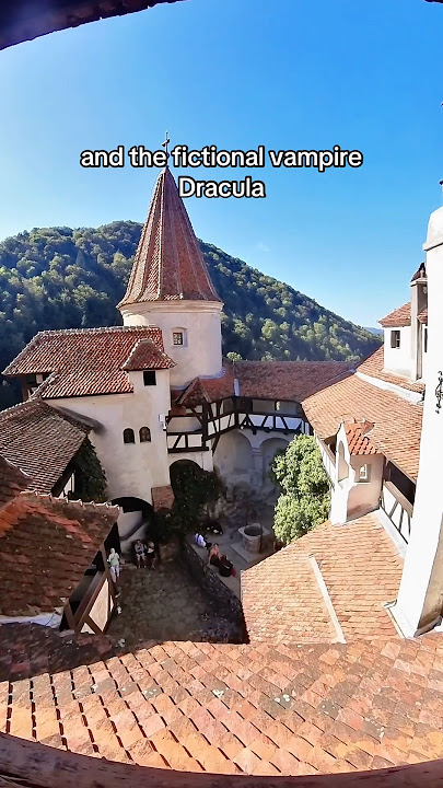 Dracula’s Castle in Transylvania 🧛🏼#romania #brancastle