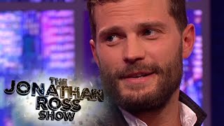 Jamie Dornan's Wife Won't Watch Fifty Shades of Grey | The Jonathan Ross Show Resimi