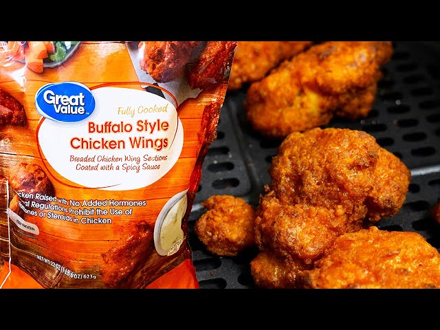 Air Fryer Frozen Chicken Wings | fully cooked chicken wings - YouTube