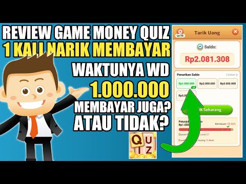 Review Game MONEY QUIZ | WD 1.000.000 Apakah Terbukti Membayar?