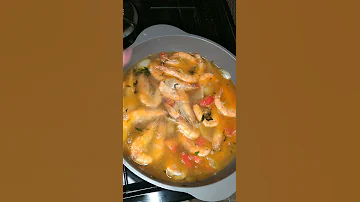جمبري اسكندراني علي اصوله واحلي شوربه Shrimp 