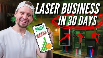 How to Start a Laser Engraving Business in 30 Days (That Works)