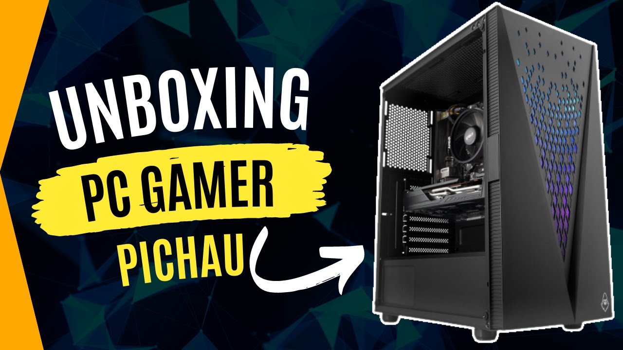 UNBOXING PC GAMER PICHAU!! 