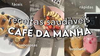 IDEIAS DE CAFÉ DA MANHÃ SAUDÁVEL | 10 RECEITAS fáceis PINTEREST | Panqueca, Avocado, French Toast