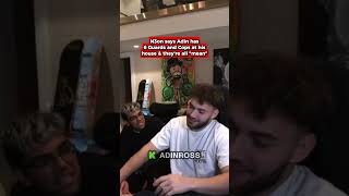 N3on reveals Adin has 6 Security Guards at his house | #adinross #n3on #shorts #kick #streamer #fyp