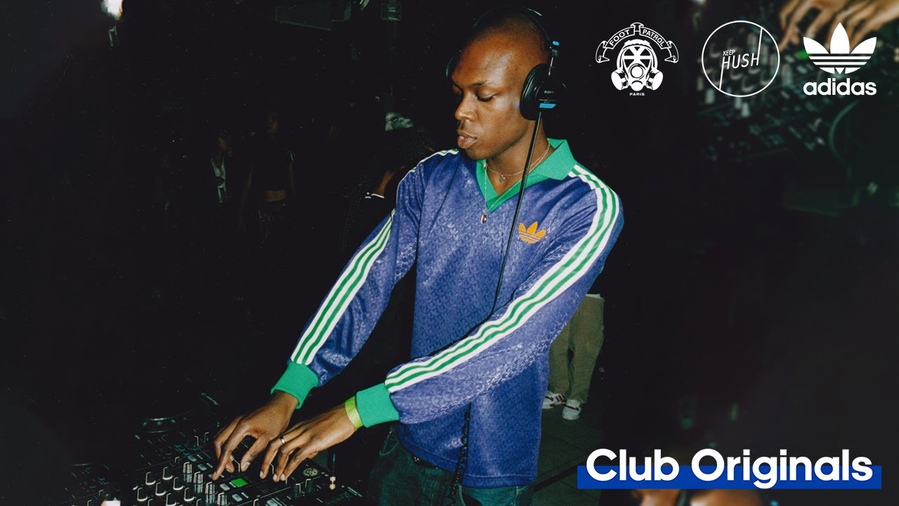Yawy at Keep Hush  Live Paris: adidas Club Originals x Footpatrol Paris