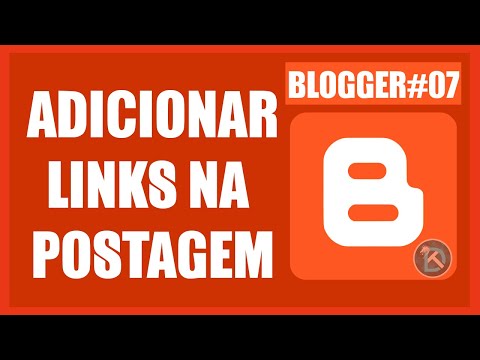 Vídeo: Como Adicionar Um Link Para O Seu Blog