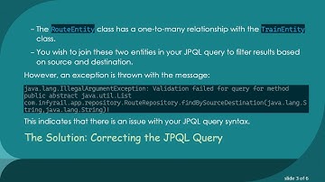 Resolving JPQL Query Issues in Spring with Hibernate: Join Tables Effectively