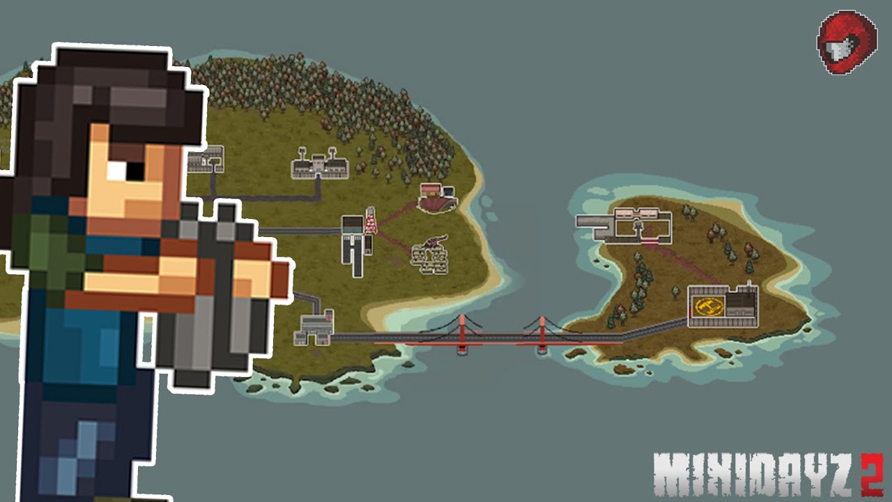 Minidayz 2 карта лута