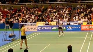YONEX OPEN JAPAN 2008. Women's Singles Final 2 of 8. (Video-No.109)