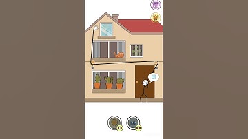 cartoon house🏠 dog action game/ puzzle game play#thedrawgame #shortsvideo #drawstory