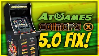 CoinOpsX 5.0 Fix - No Need to Rollback AtGames Firmware! Runs on Latest!