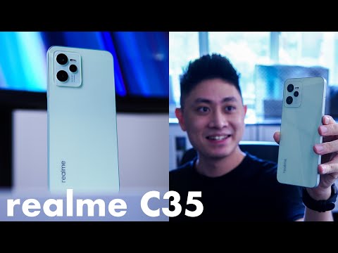 Realme C35 Unboxing: EXCLUSIVE First Look! MOST Beautiful Budget Phone? ?