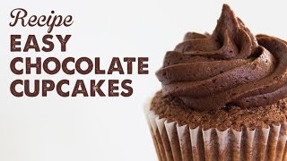 Delicious and easy chocolate cupcakes with buttercream frosting. give
them a try today enjoy chocolatey treat! cake 1 ha...