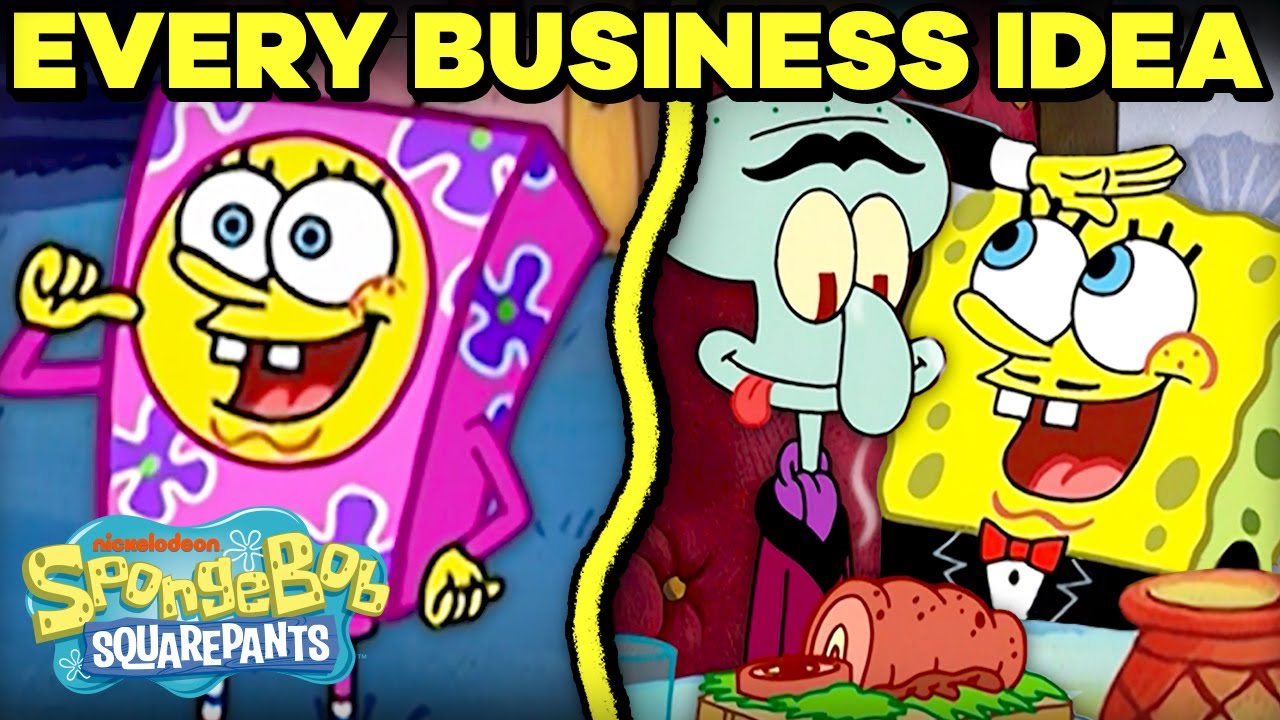 Every Krusty Krab Business Idea 💡 | SpongeBob