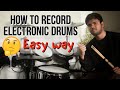 How To Record Electronic Drums (HINDI) | Parth Saini | Roland TD-27