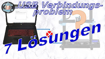 3D Drucker USB Verbindungsproblem - 7 Lösungen