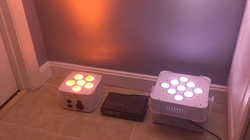 Rainbow Lights Wireless Uplighting Battery Life Test