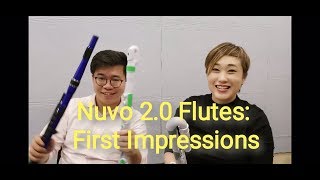 2019 Nuvo Student Flute 2.0 and JFlute 2.0 FIRST IMPRESSIONS