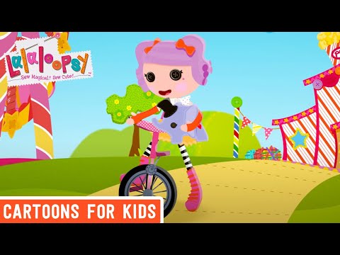 Peanut Rides A Unicycle Lalaloopsy Compilation Cartoons For Kids