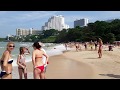 Walking by Cosy Beach, the best Beaches in Pattaya