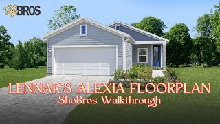 Lennar's Alexia Floor Plan in Jacksonville, Florida