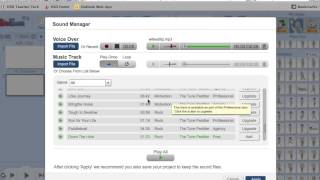 Screencast3   PowTOON - Sound & Audio