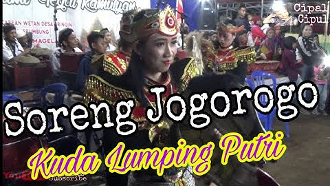 Soreng Cantik, Penari Kuda Lumping Putri Jogorogo
