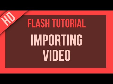 Video: Een Flash-video Invoegen