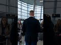 "When a Child Sees Dad After a Long Time ❤️"#EmotionalReunion #MilitaryDad #AirportReunion #baby