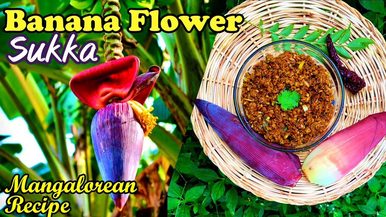 BANANA FLOWER SUKKA | Experience Mangalorean Flavors | Pumbe Ajadina / Sukka